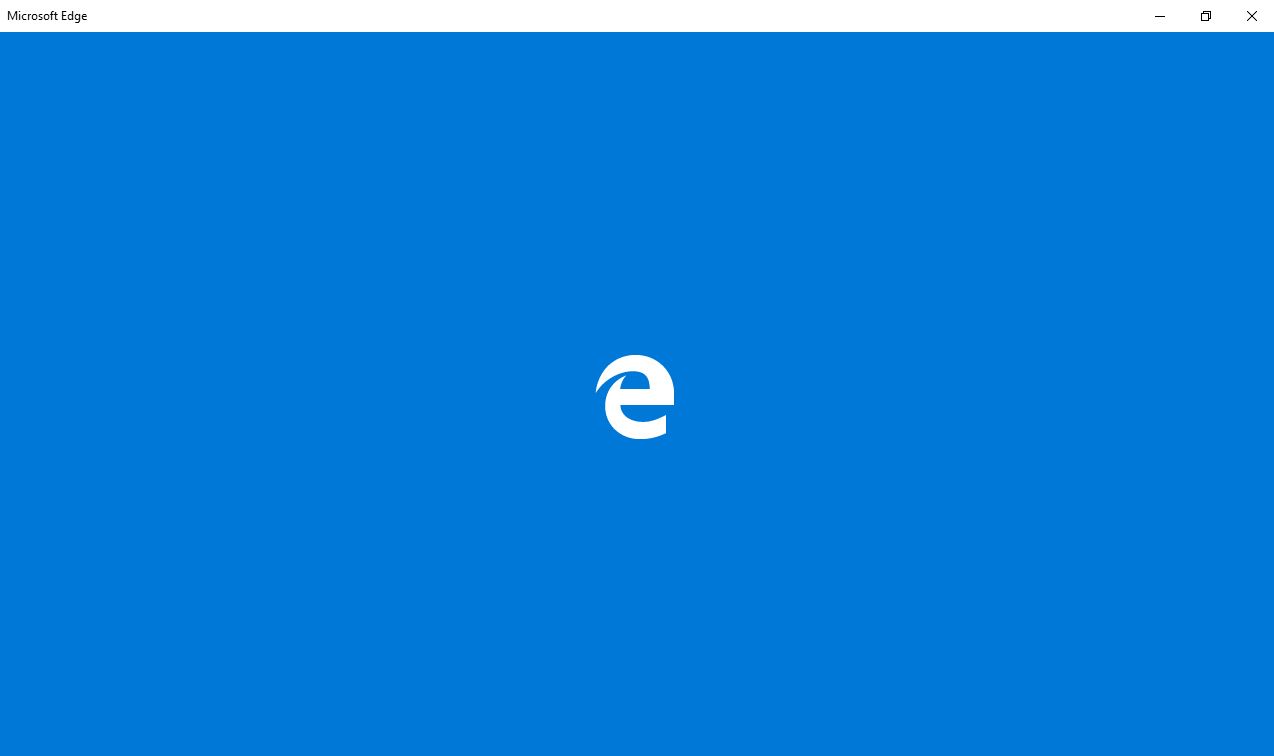 Microsoft Edge Internet Browser