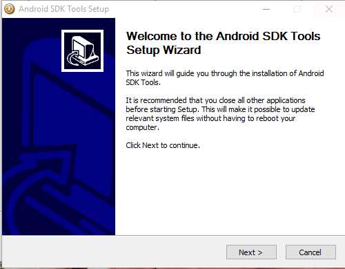 Android SDK Tools Setup