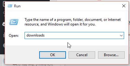 Downloads Folder Windows