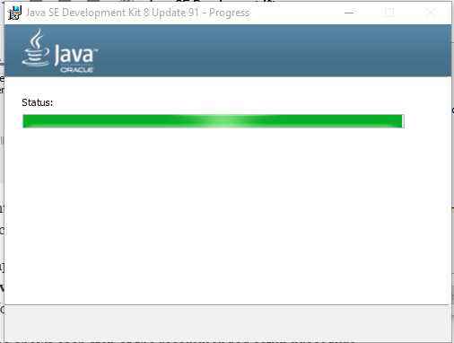 Let JAVA installed
