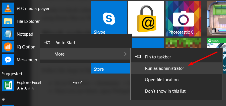 Notepad Run as administrator