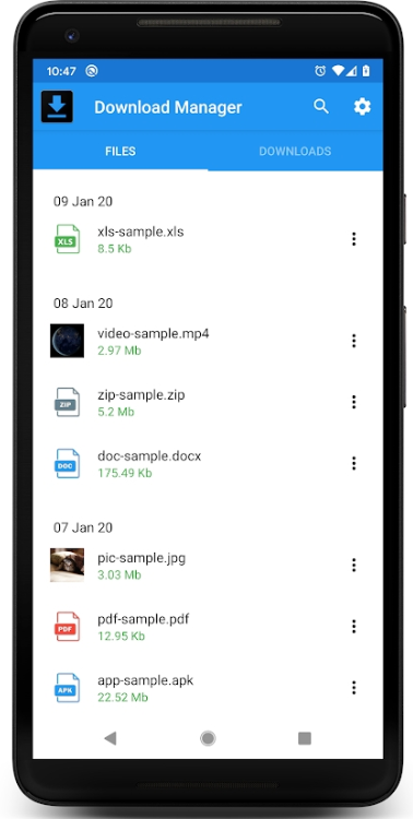 DOWNLOAD MANAGER app