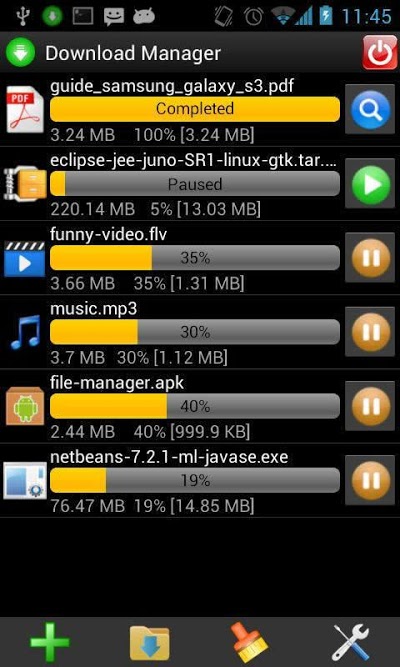 Download Manager app