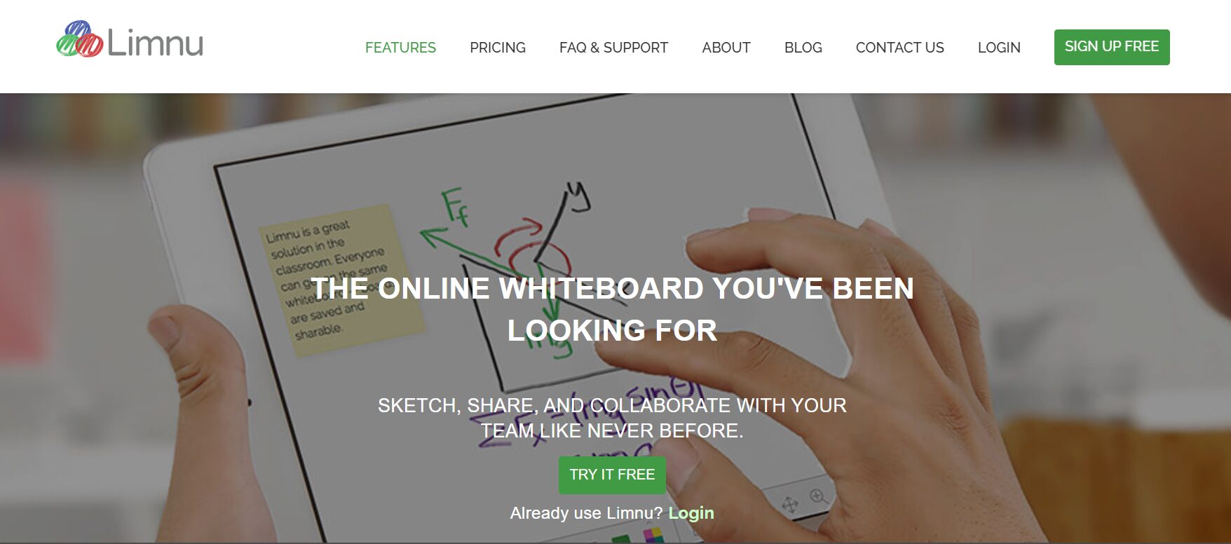 Limnu is alternative to Jamboard