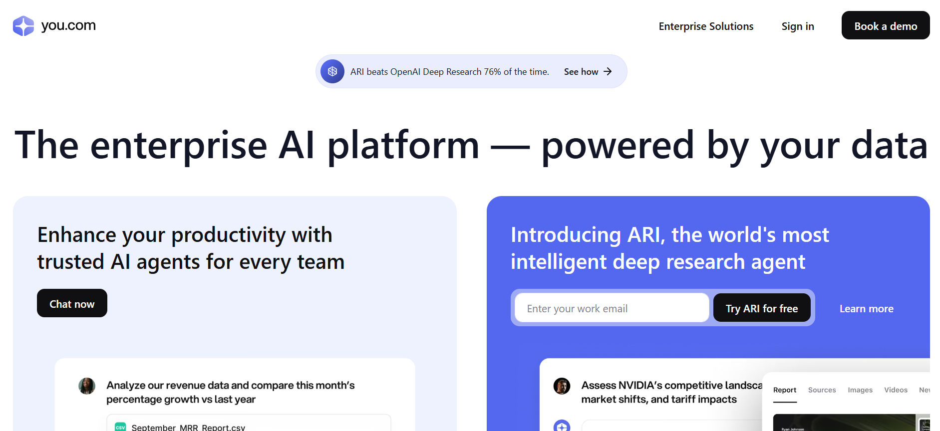 YouChat AI chat best ChatGPT alternative