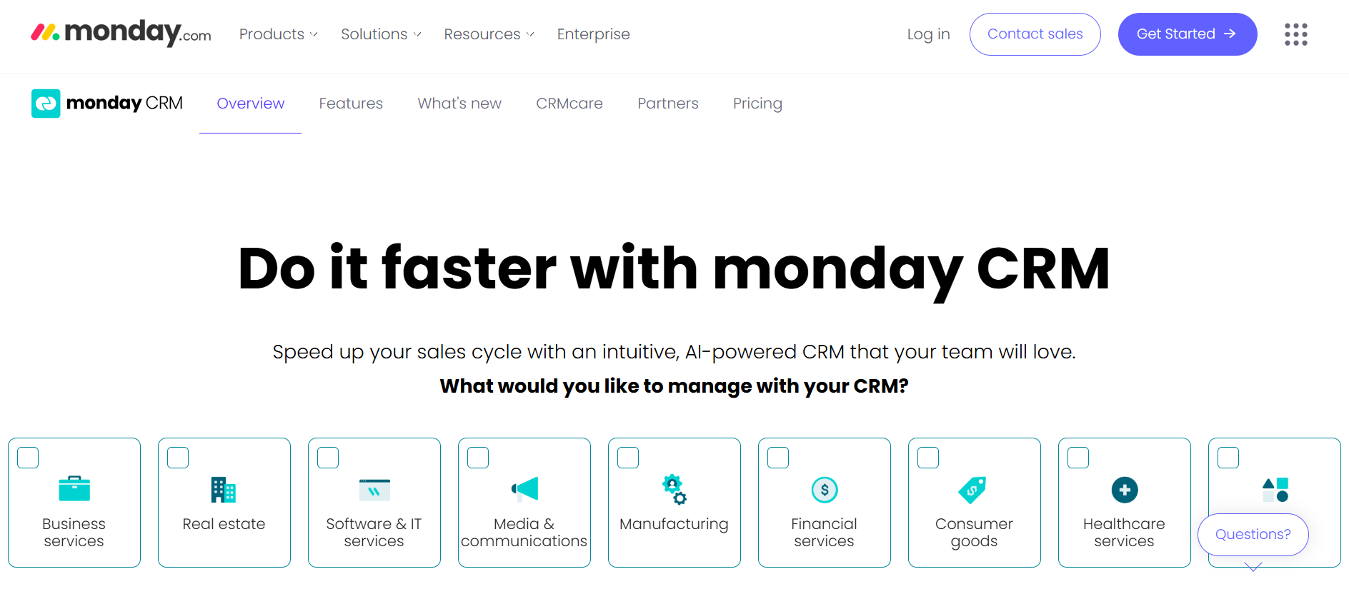 Monday Sales CRM best alternative of Zoho CRM