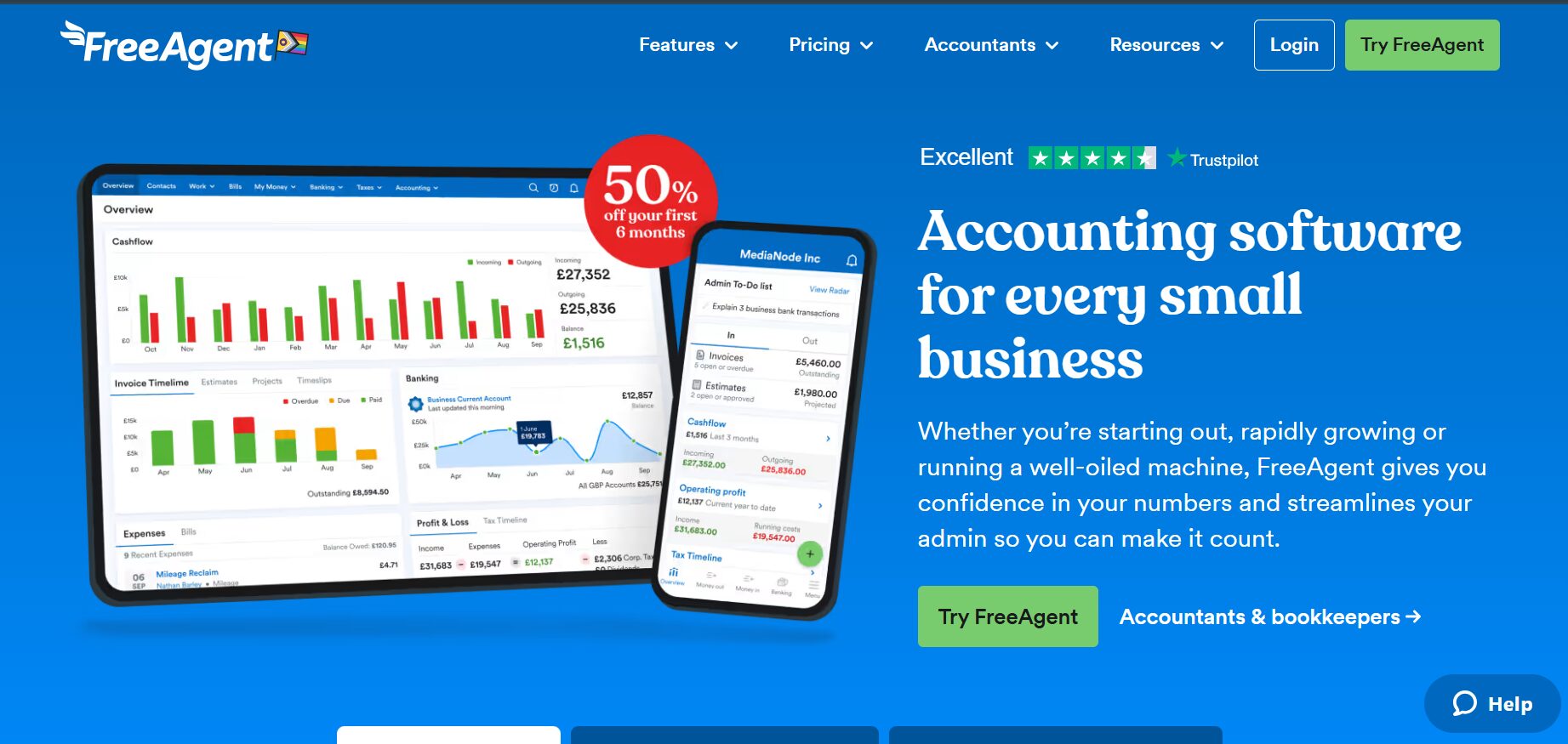 FreeAgent best alternative of FreshBooks