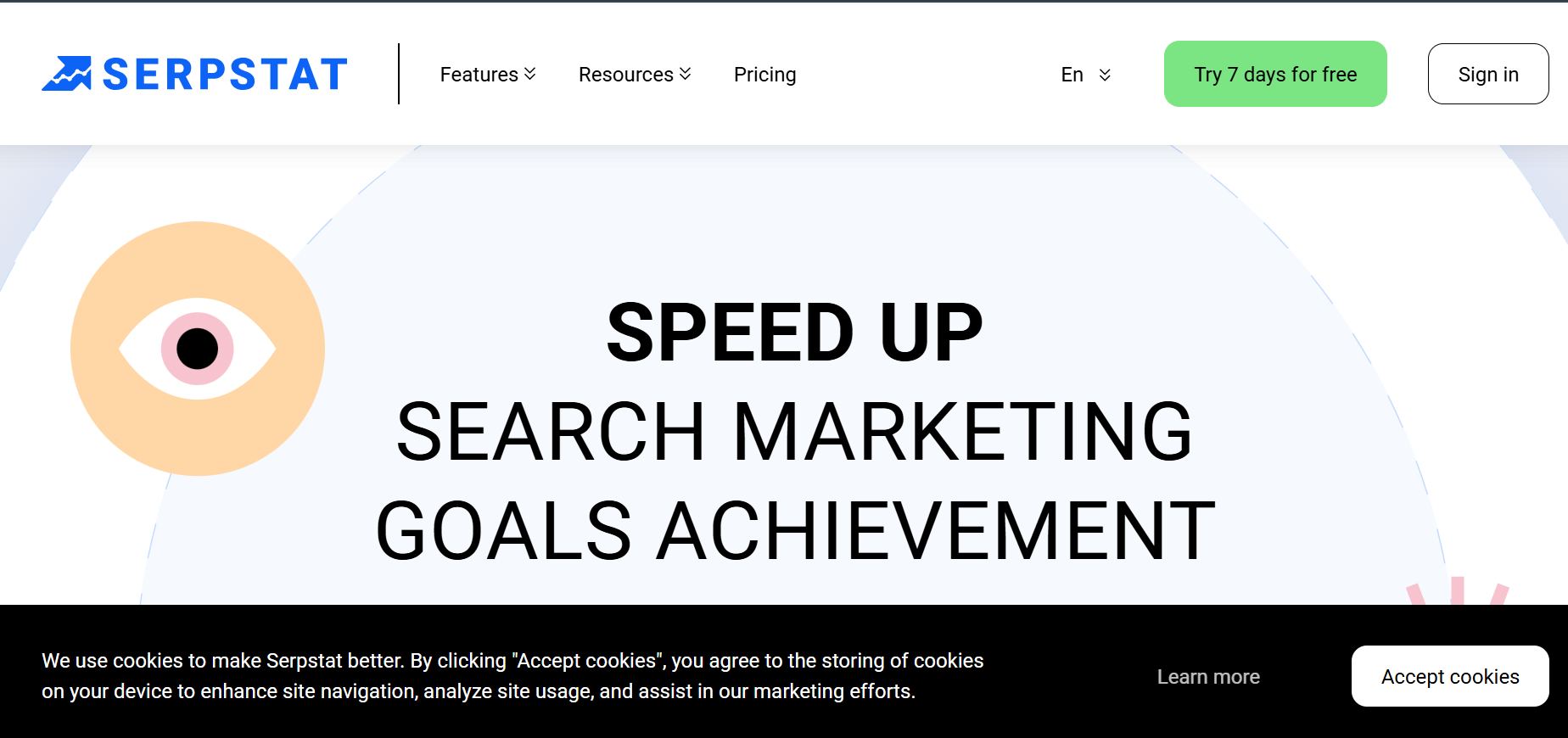 Serpstat best alternative of Keyword