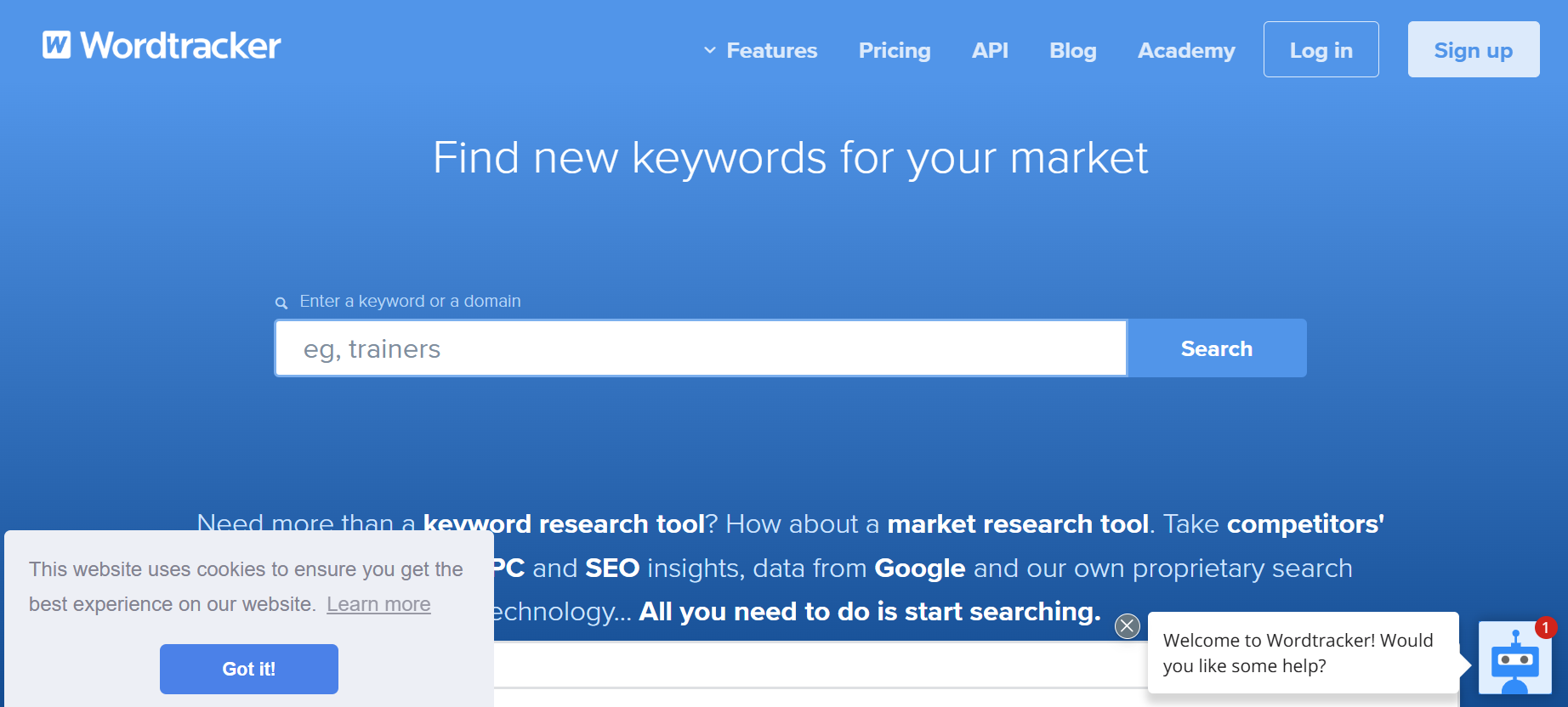 Wordtracker best alternative of Keyword