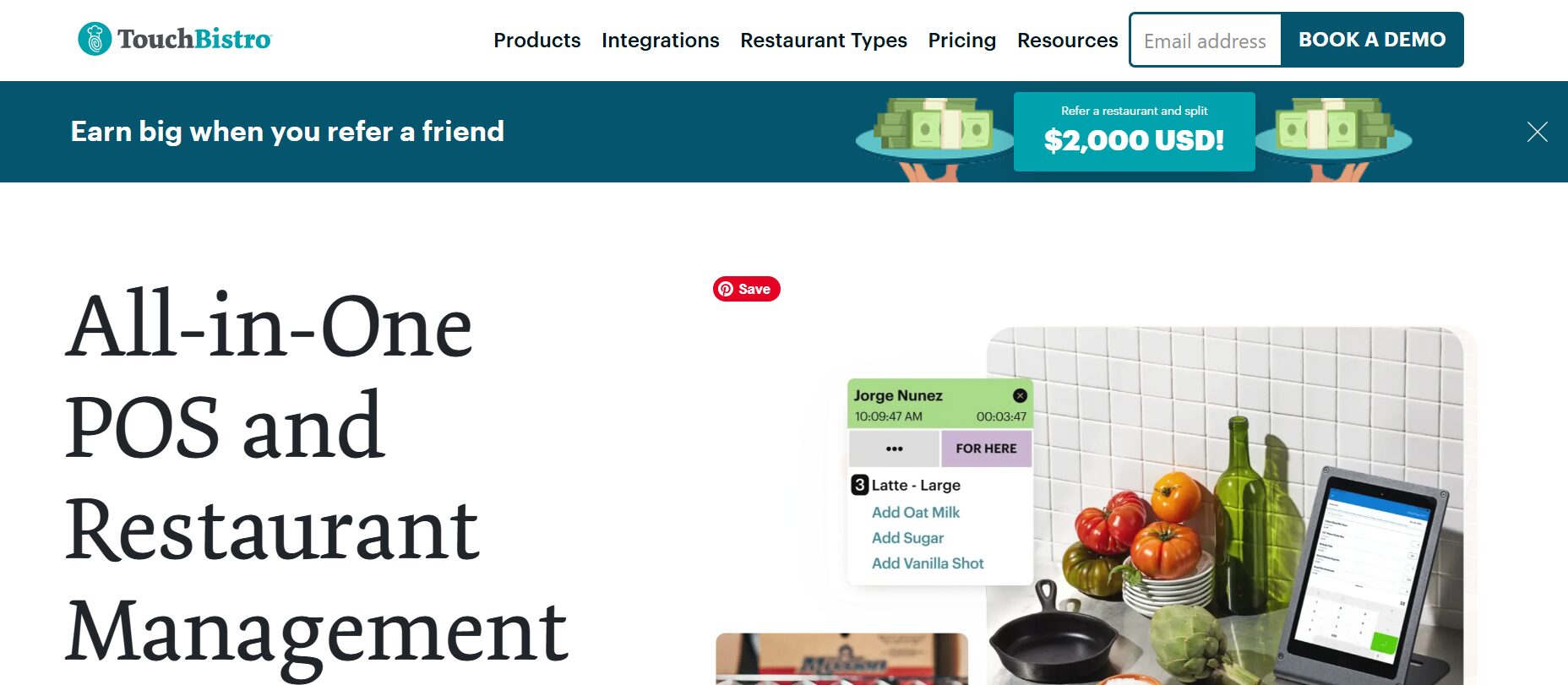 TouchBistro Alternatives for Square