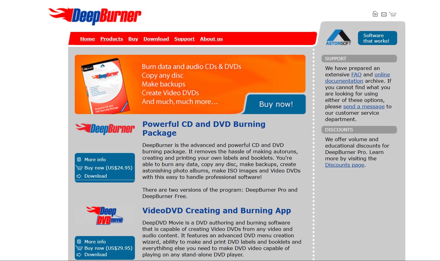 DeepBurner Free Alternatives for Nero Burning ROM