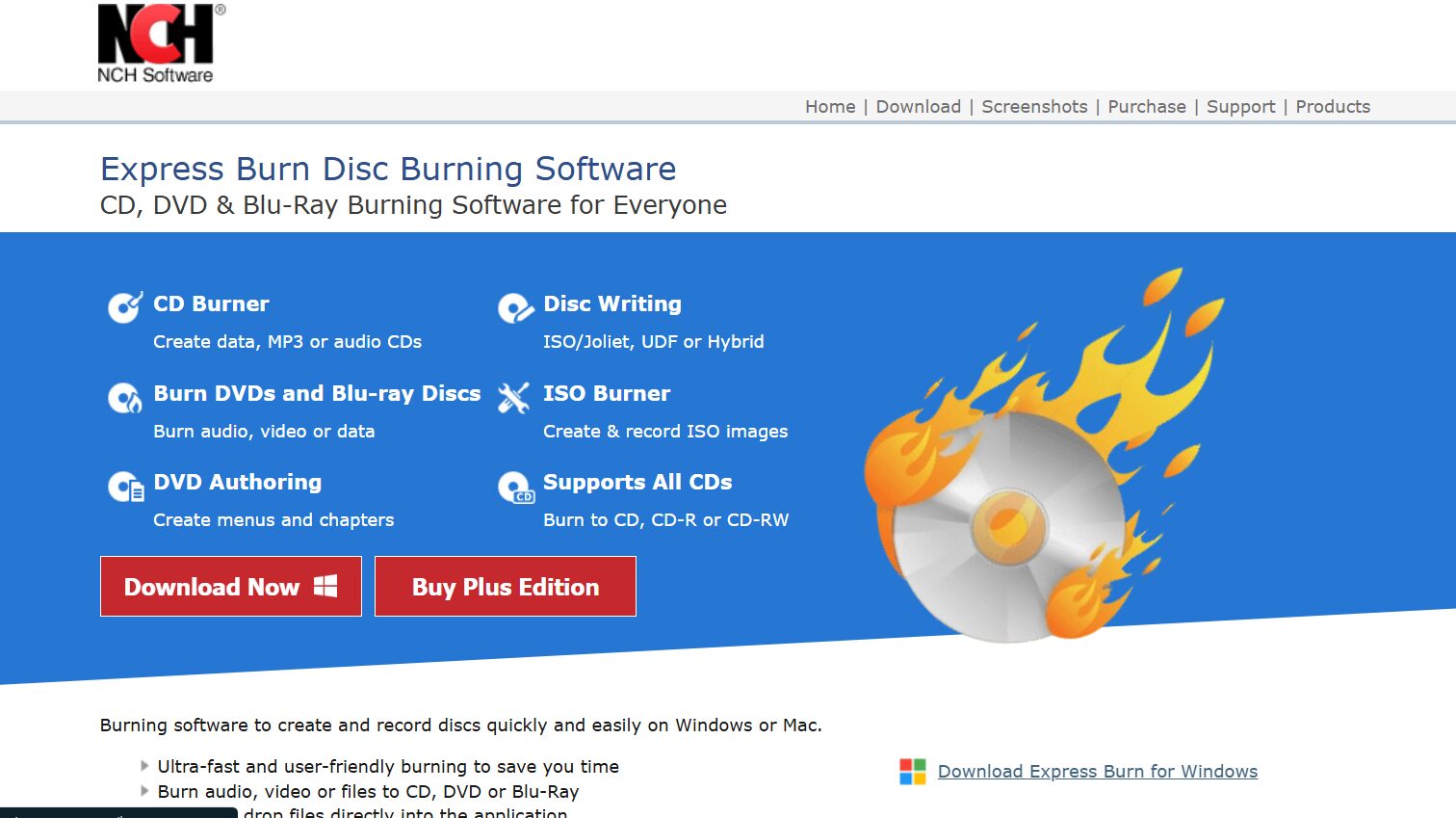 Express Burn Alternatives for CDBurnerXP