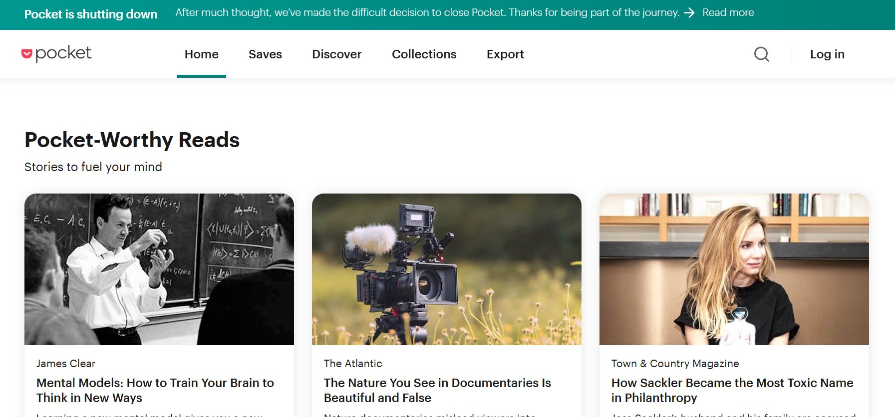 Pocket Alternative for Instapaper