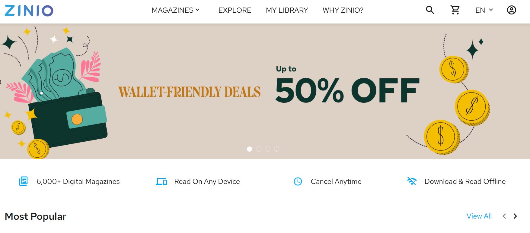 Zinio Alternatives for PressReader