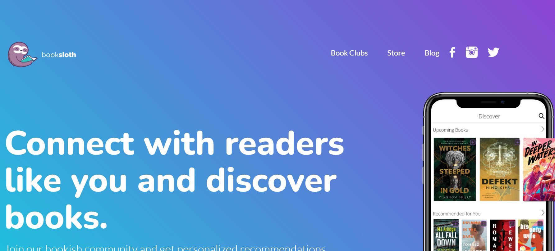 BookSloth Alternatives for Goodreads