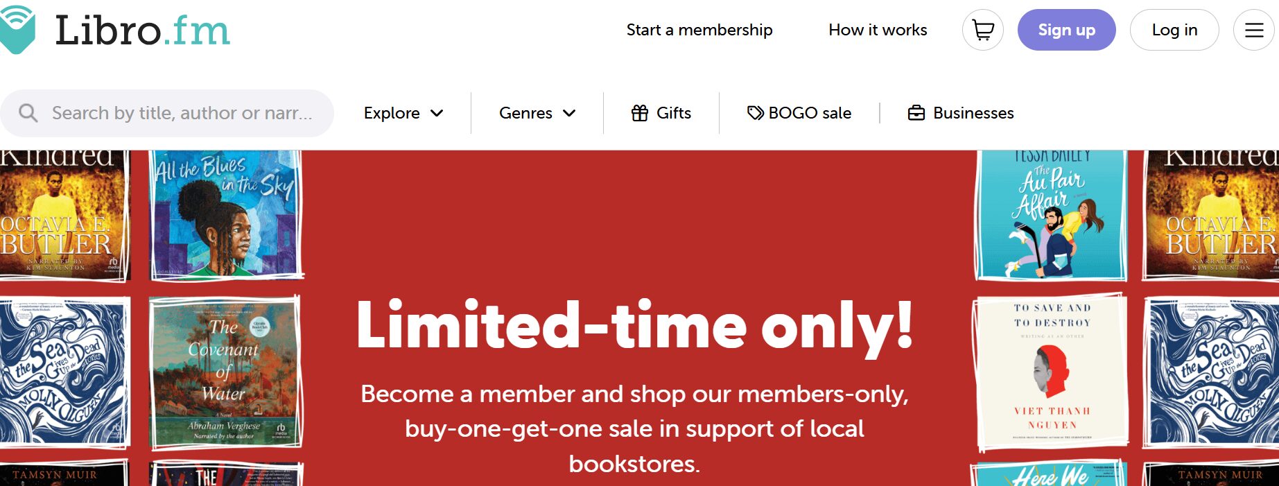 Libro.fm Alternatives for Audible