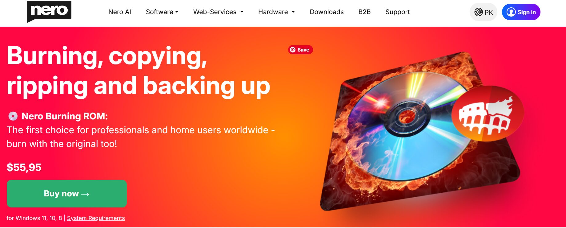 Nero Burning ROM alternative to Ashampoo Burning Studio