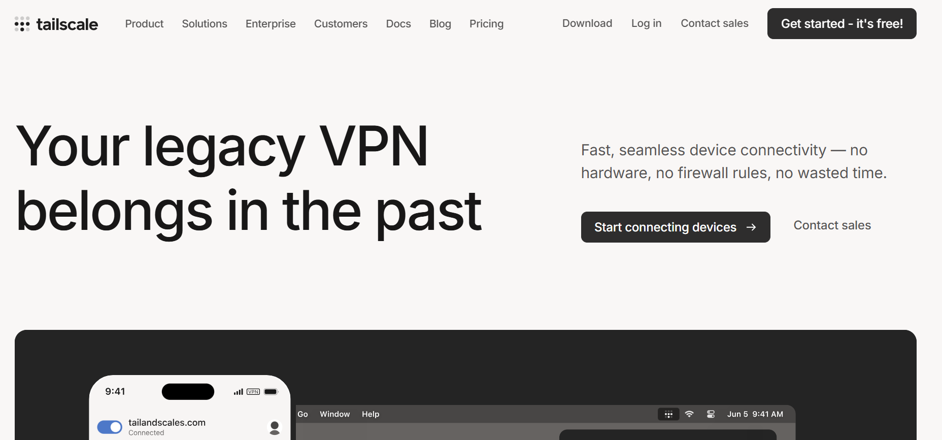 Tailscale is strong alternative to OpenVPN