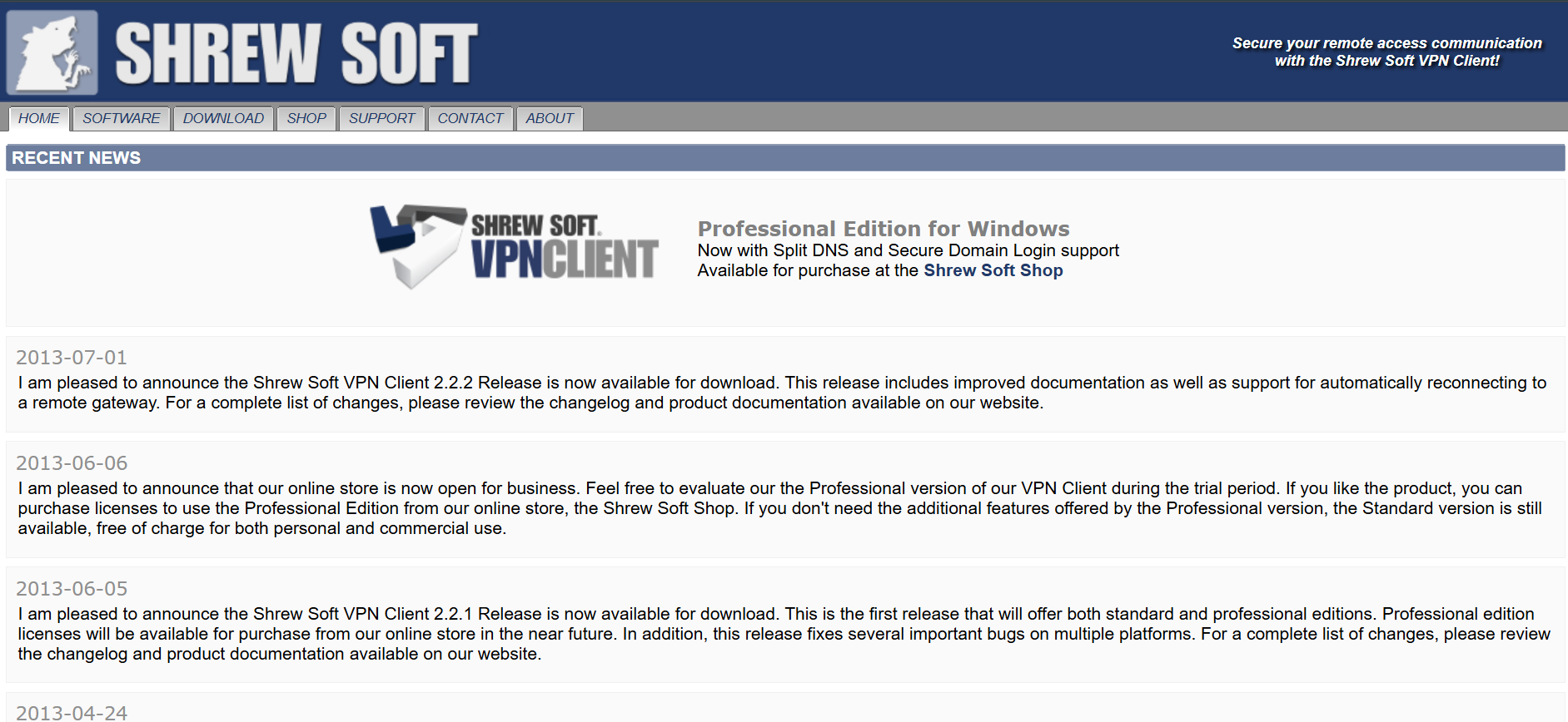 Shrew Soft VPN is a lightweight, Windows-friendly alternative