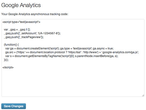 Carolyn Google Analytics WordPress Plugin