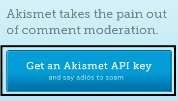 Get Akismet API Key for WordPress