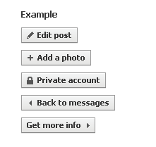 Facebook CSS3 Buttons