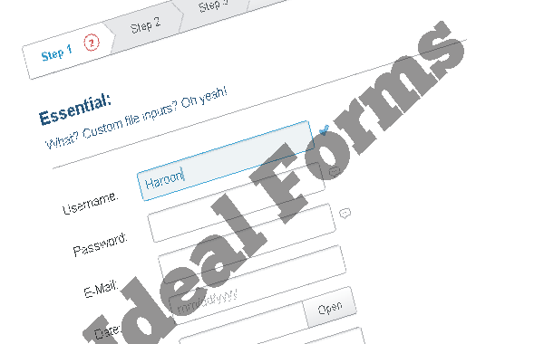 Jquery Ideal Forms