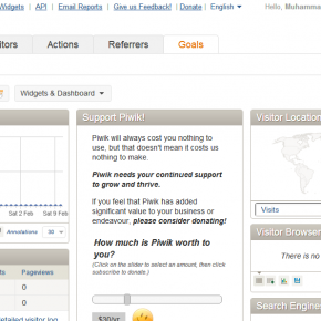 Piwik Open Source Web Analytics