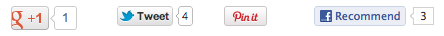 8. Async Social Media Buttons (Google+, Twitter, Facebook, Pinterest)