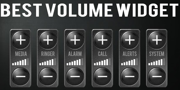 Best Volume Widget Android App