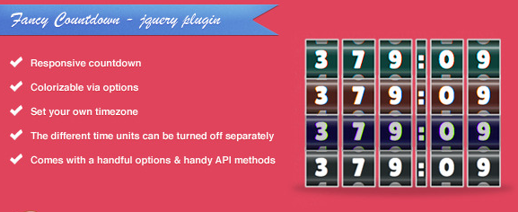 Fancy Countdown - jQuery plugin