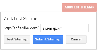 Submitting the Sitemaps in Webmaster Tools