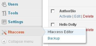 WP htaccess Editor01