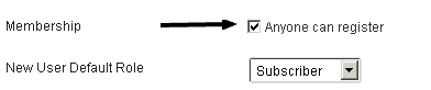 General Settings WordPress