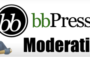 Moderation bbPress