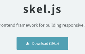 skel.js  A framework for building responsive sites and apps.