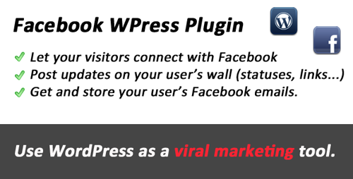 Facebook WPress Viral tool for WordPress