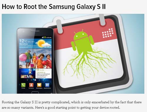 How to Root the Samsung Galaxy S II