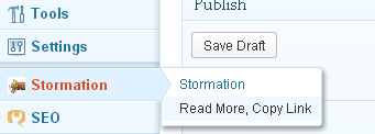 Read more copy link settings page