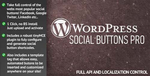 Social Buttons Pro for WordPress