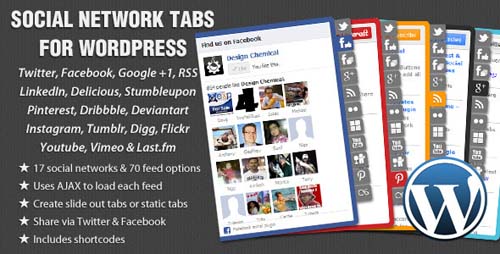 Social Network Tabs For WordPress