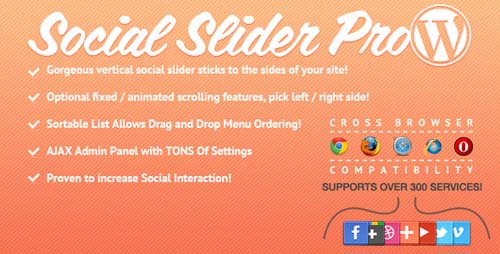 Social Slider Pro for WordPress