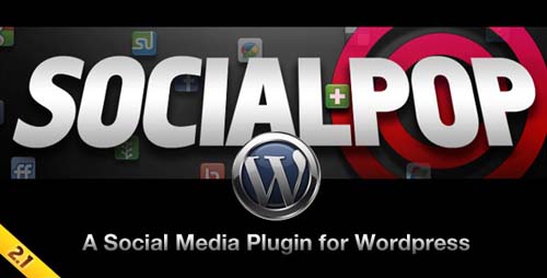 SocialPop A Social Media Plugin for WordPress