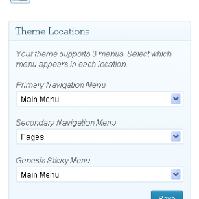 Sticky Menu in Genesis