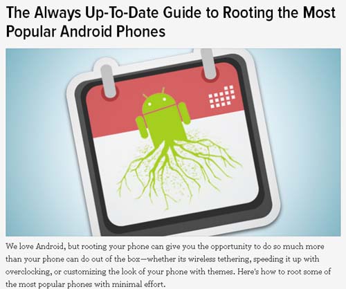 The Always Up-To-Date Guide to Rooting the Most Popular Android Phones