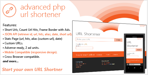 Advanced PHP URL Shortener