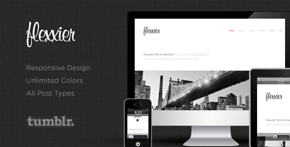 Agency - Responsive Tumblr Theme