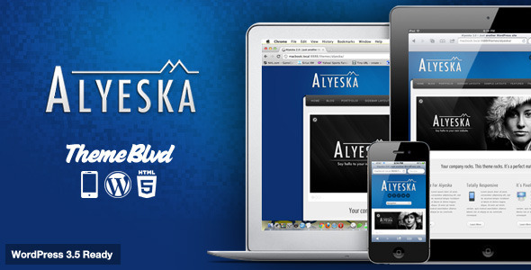 Alyeska Responsive WordPress Theme