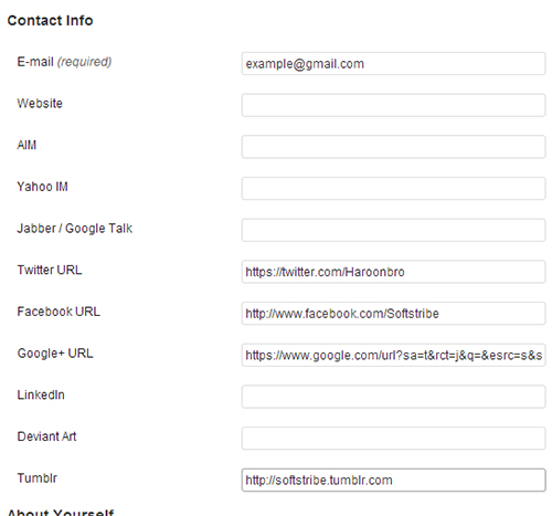 Better User Profile Fields Settings Page