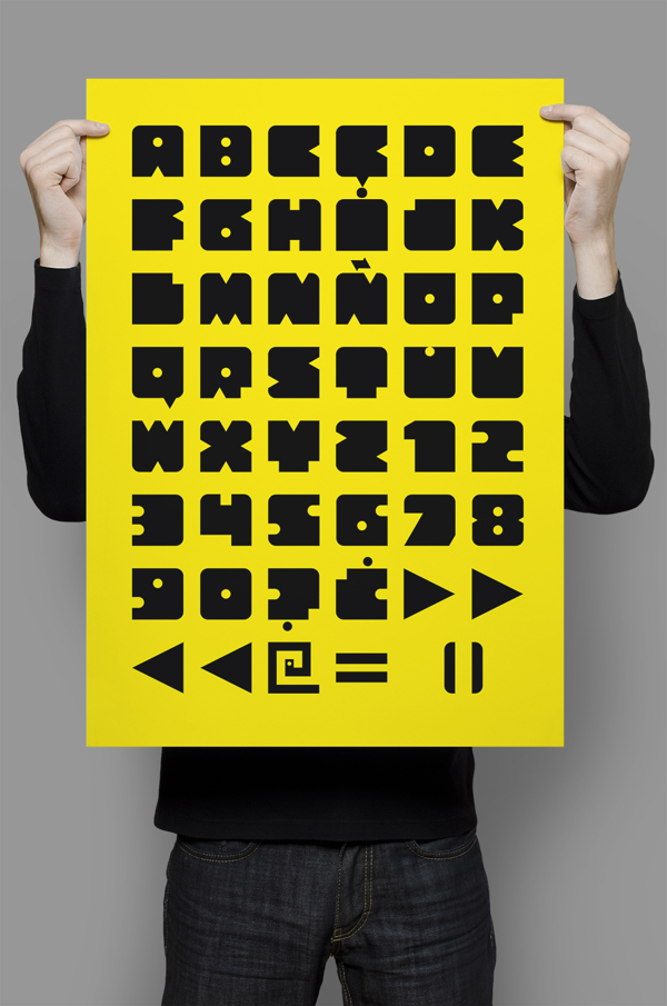 Bloquer Modular typeface